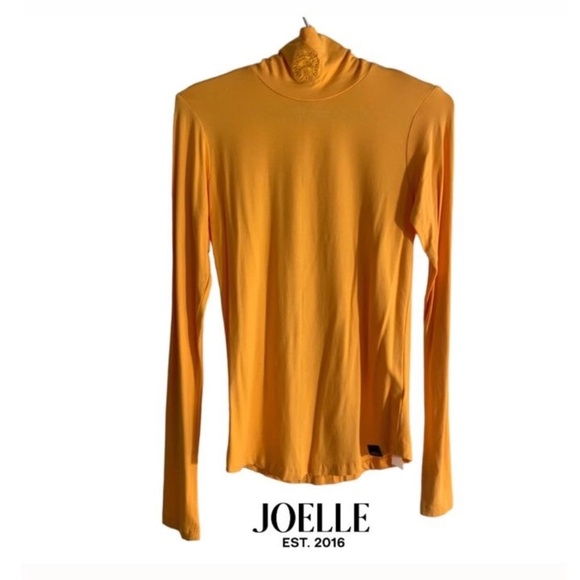 🍂🇨🇦Joelle Collection XS Yellow Turtleneck Sweater🇨🇦LIKE NEW⚜️🍂 - Picture 1 of 7